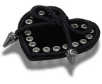 Black Heart with Bow-Jibbitz™