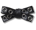 Black Grommet Studded Bow-Jibbitz™
