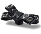 Black Grommet Studded Bow-Jibbitz™