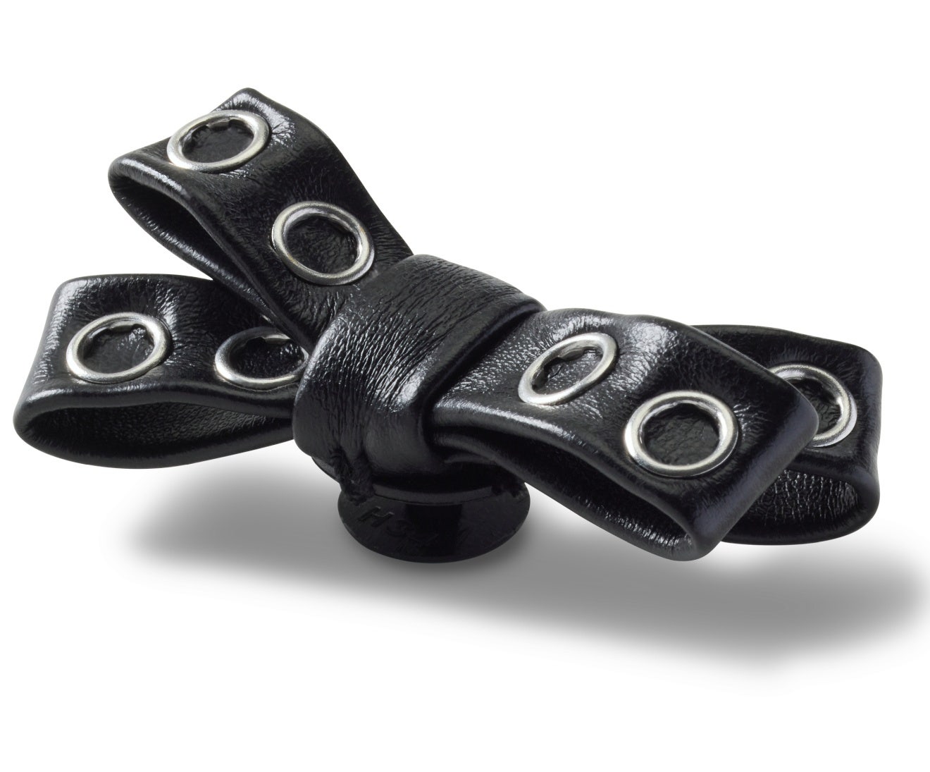 Black Grommet Studded Bow-Jibbitz™