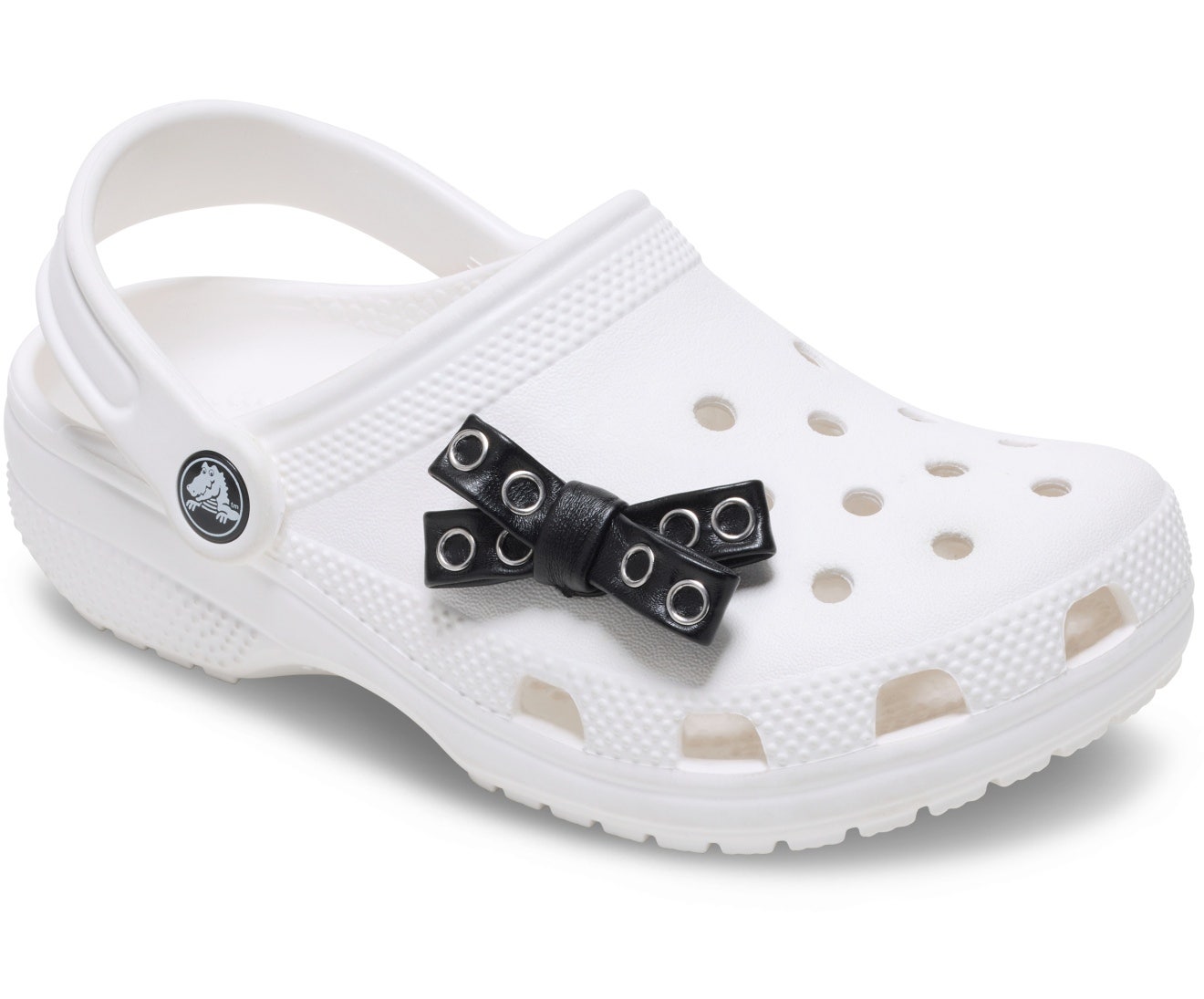 Black Grommet Studded Bow-Jibbitz™