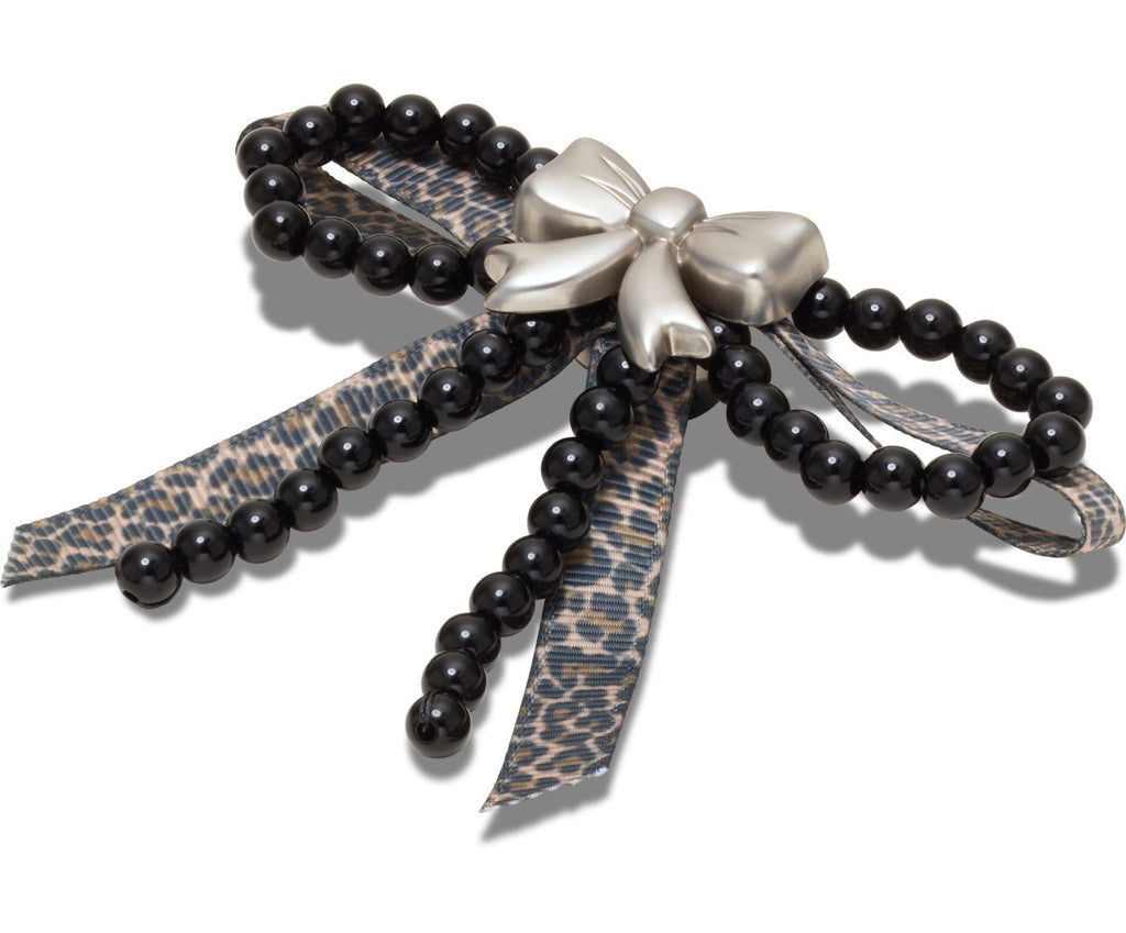Silver and Black Mix Bow-Jibbitz™