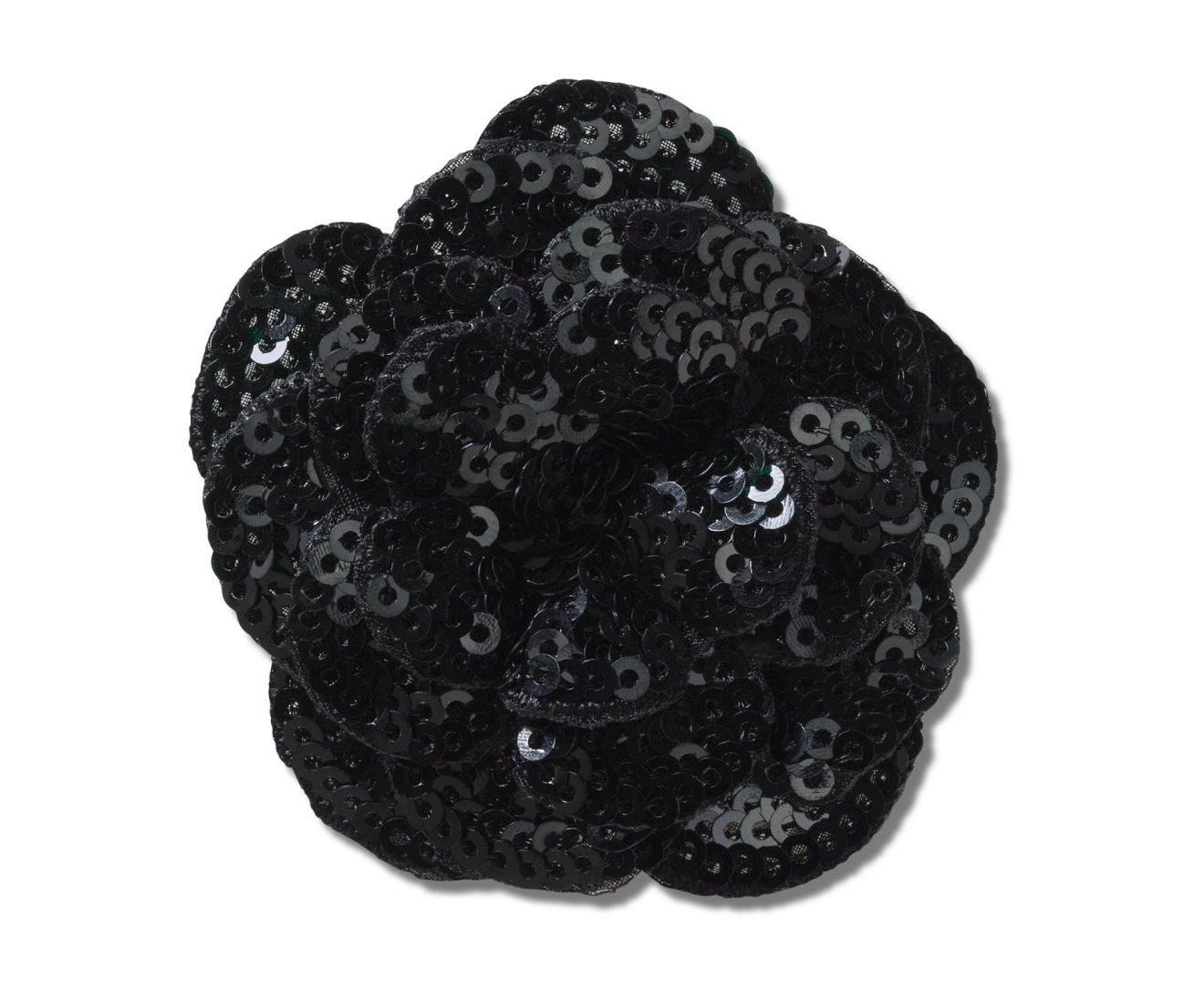 Black Sequin Flower-Jibbitz™