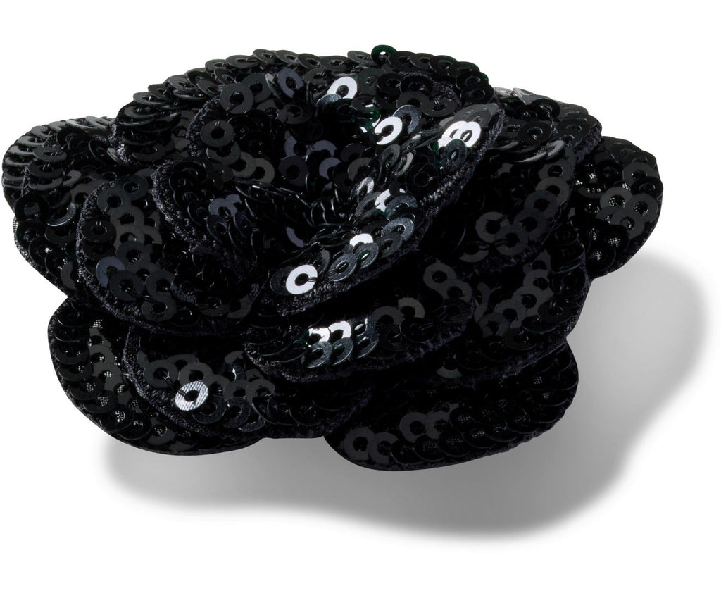 Black Sequin Flower-Jibbitz™