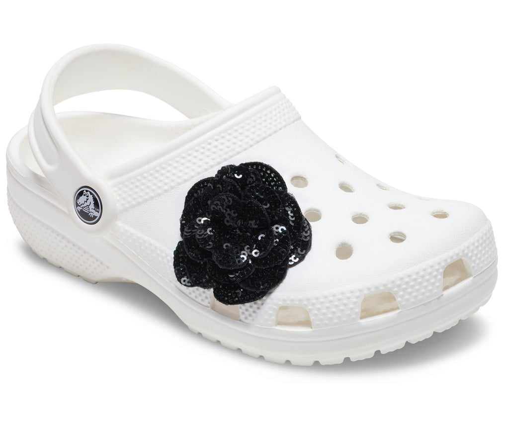 Black Sequin Flower-Jibbitz™