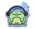 Frog Listening to Music