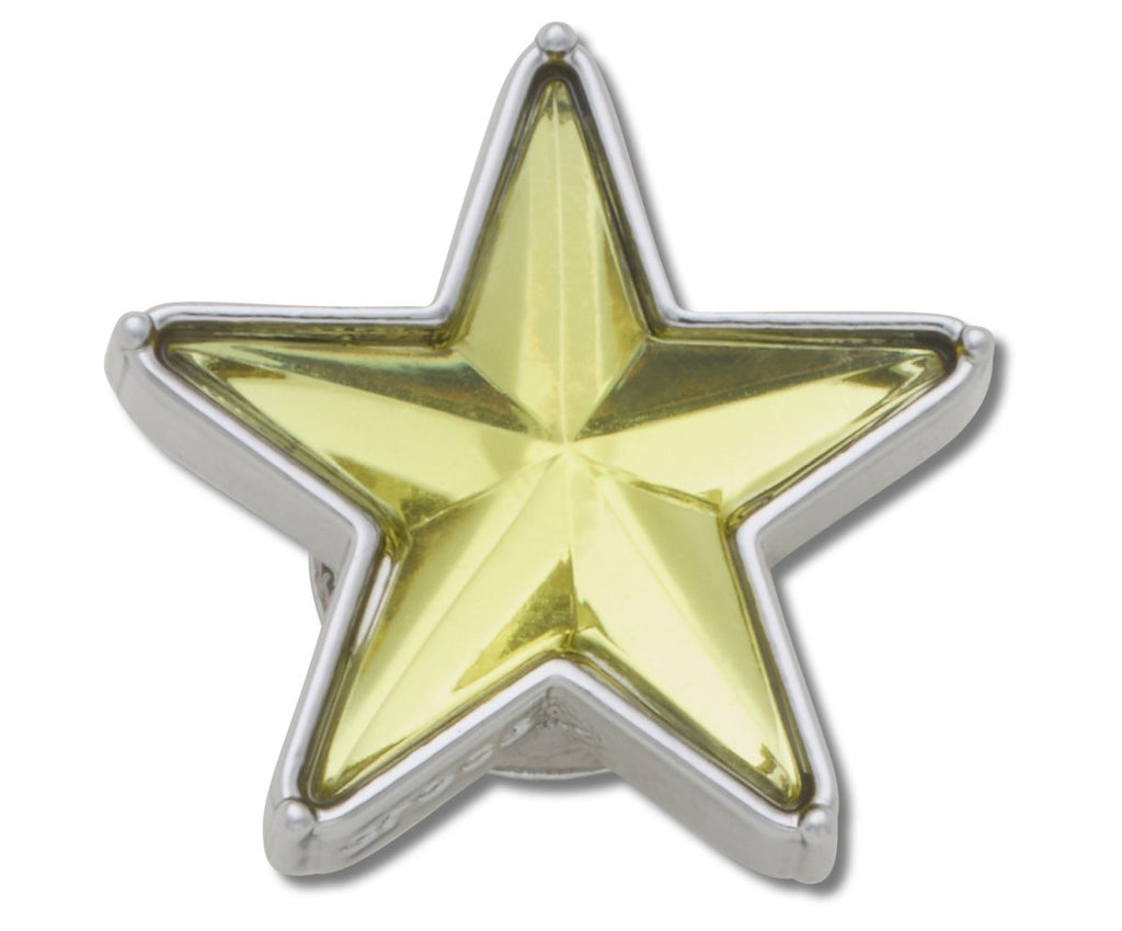 Silver and Green SMT Gem Star-Jibbitz™