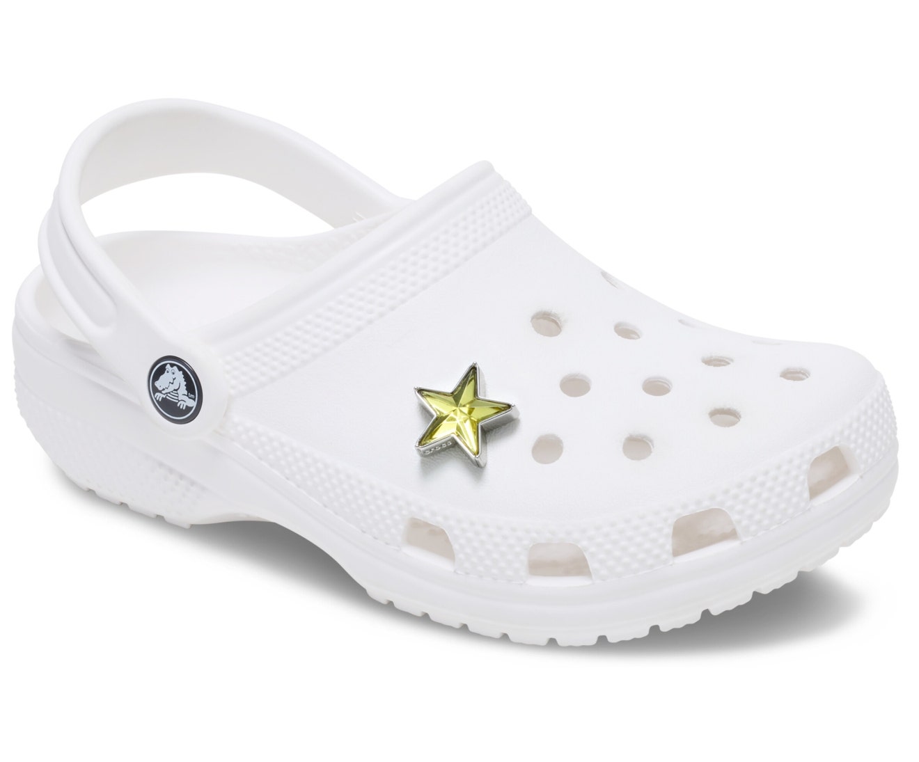 Silver and Green SMT Gem Star-Jibbitz™