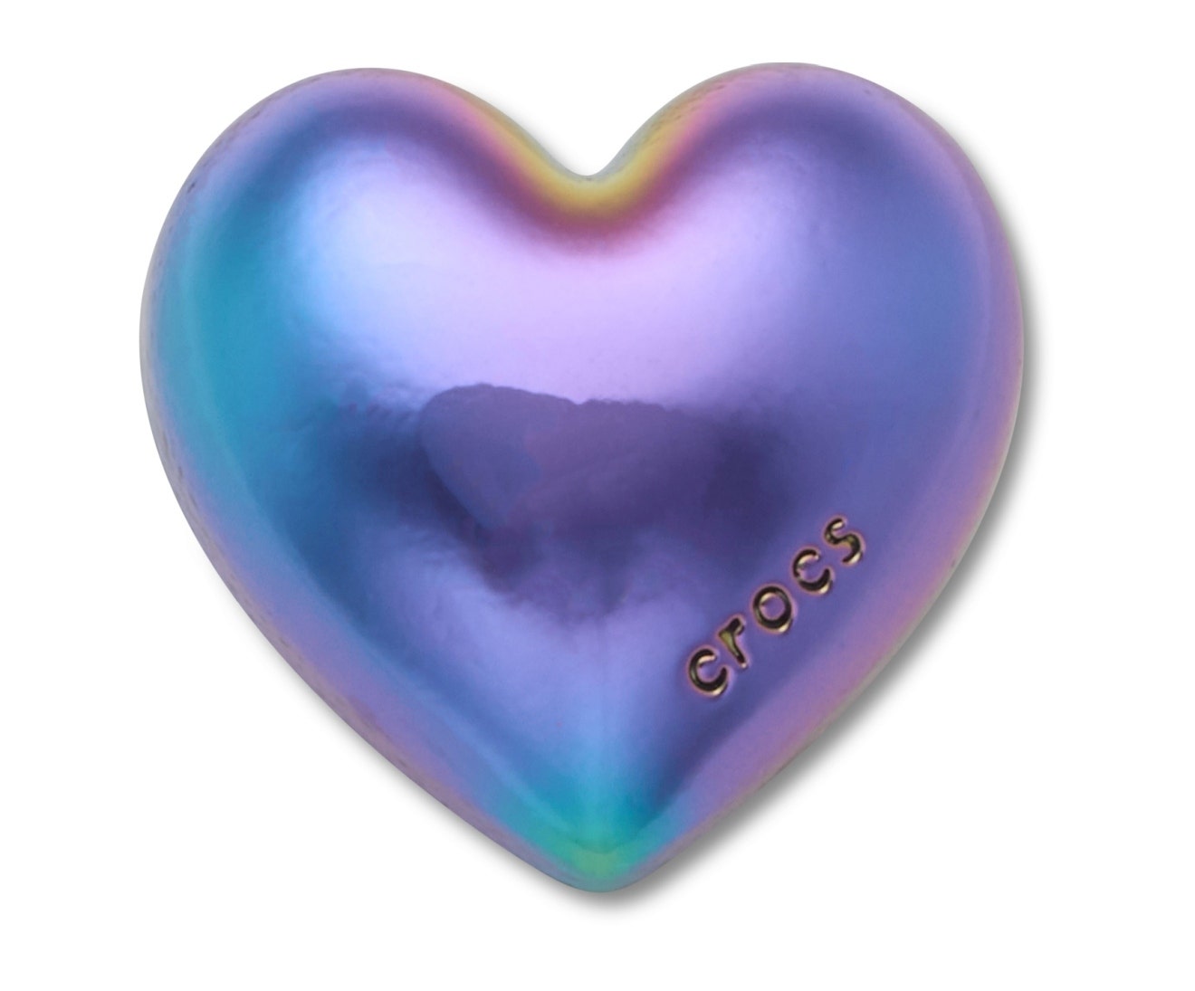 Iridescent Bubble Heart-Jibbitz