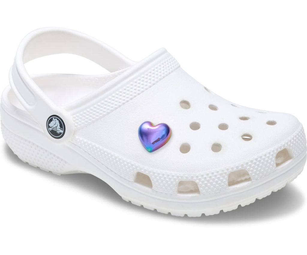Iridescent Bubble Heart-Jibbitz