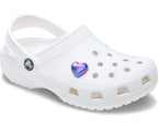 Iridescent Bubble Heart-Jibbitz