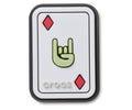 Rock On Diamond Card-Jibbitz