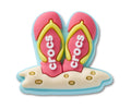 Flip Flops In The Sand-Jibbitz
