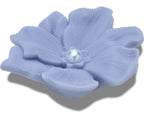 Periwinkle Flower with Pearl-Jibbitz