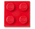 LEGO® Red Tile 2x2-Jibbitz