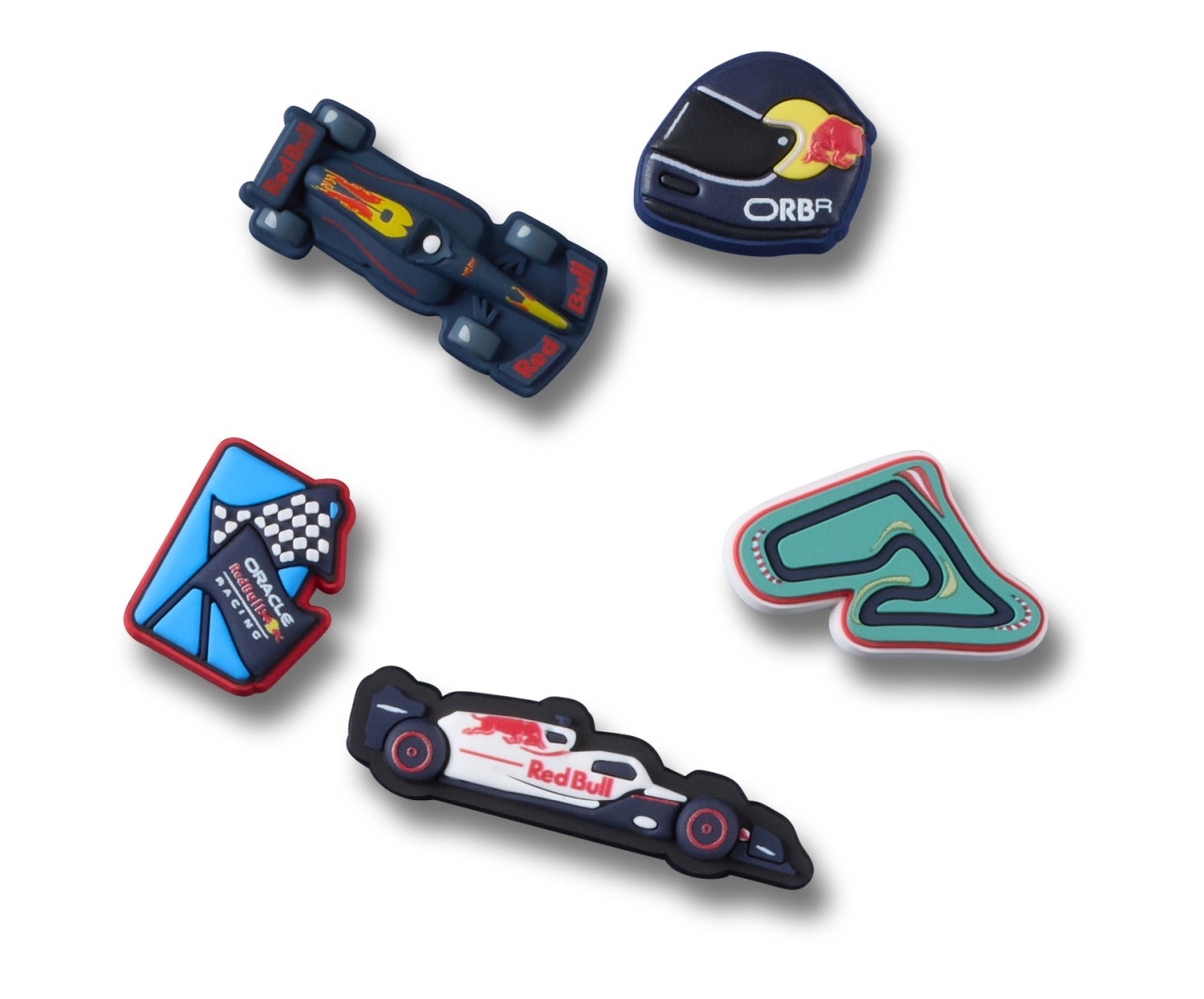 Oracle Red Bull Racing Crocs 5 Pack-Jibbitz™