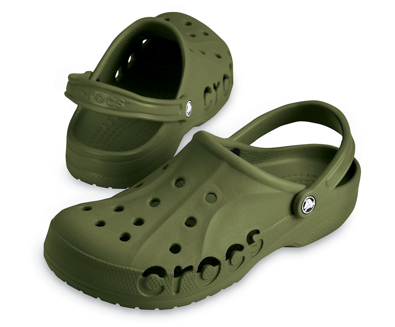 Baya Army Green Unisex Clog