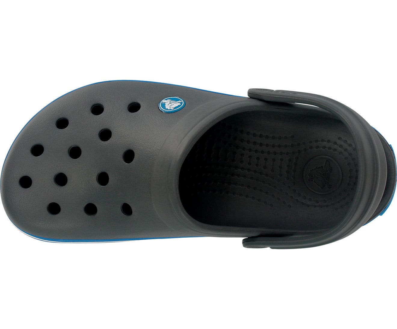 Crocband Charcoal/Ocean Unisex Clog