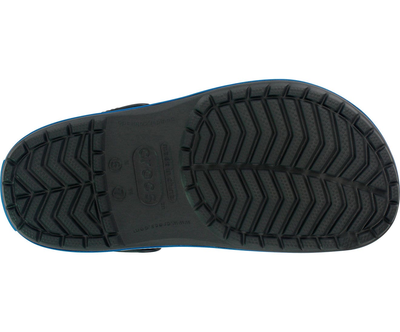 Crocband Charcoal/Ocean Unisex Clog