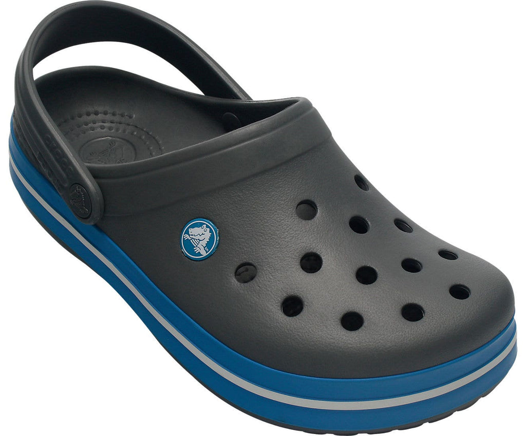 Crocband Charcoal/Ocean Unisex Clog