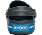 Crocband Charcoal/Ocean Unisex Clog