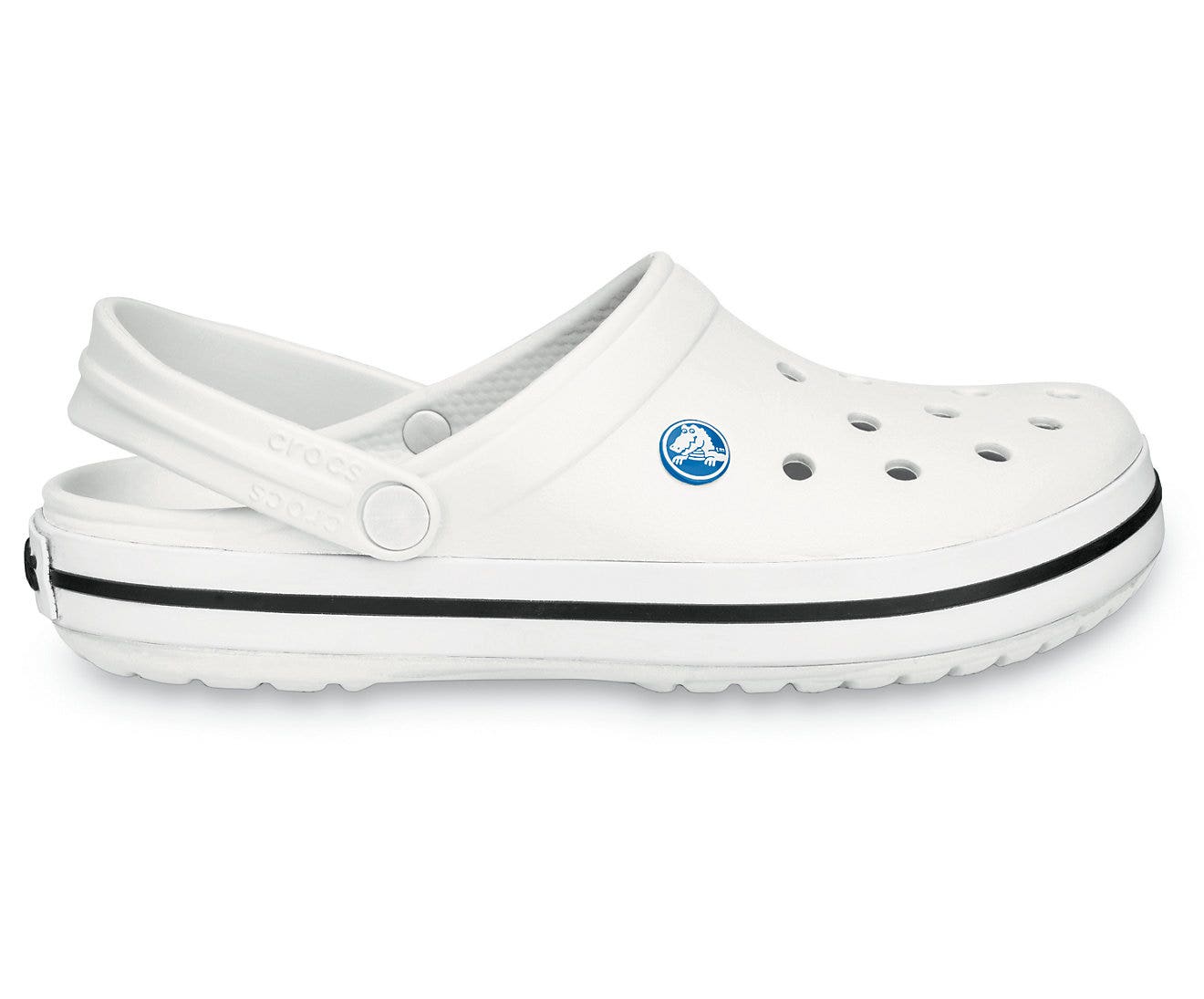 Crocband White Unisex Clog