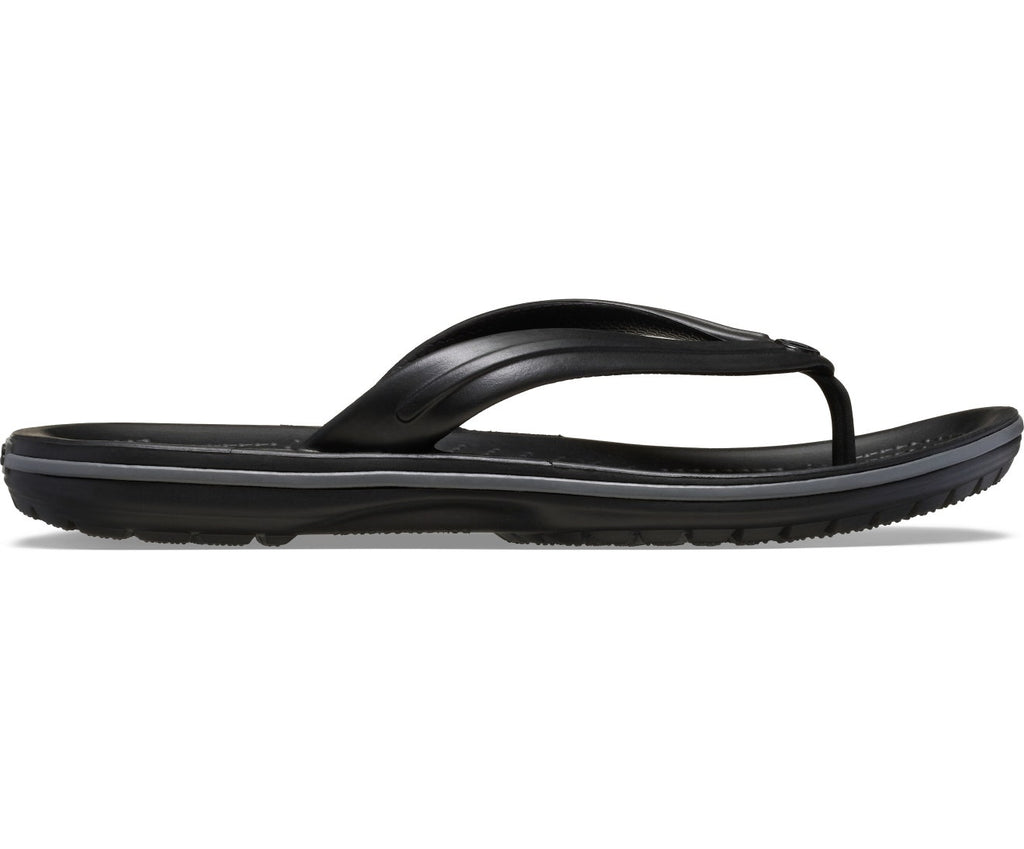 Crocband Black/Slate Grey Unisex Flip