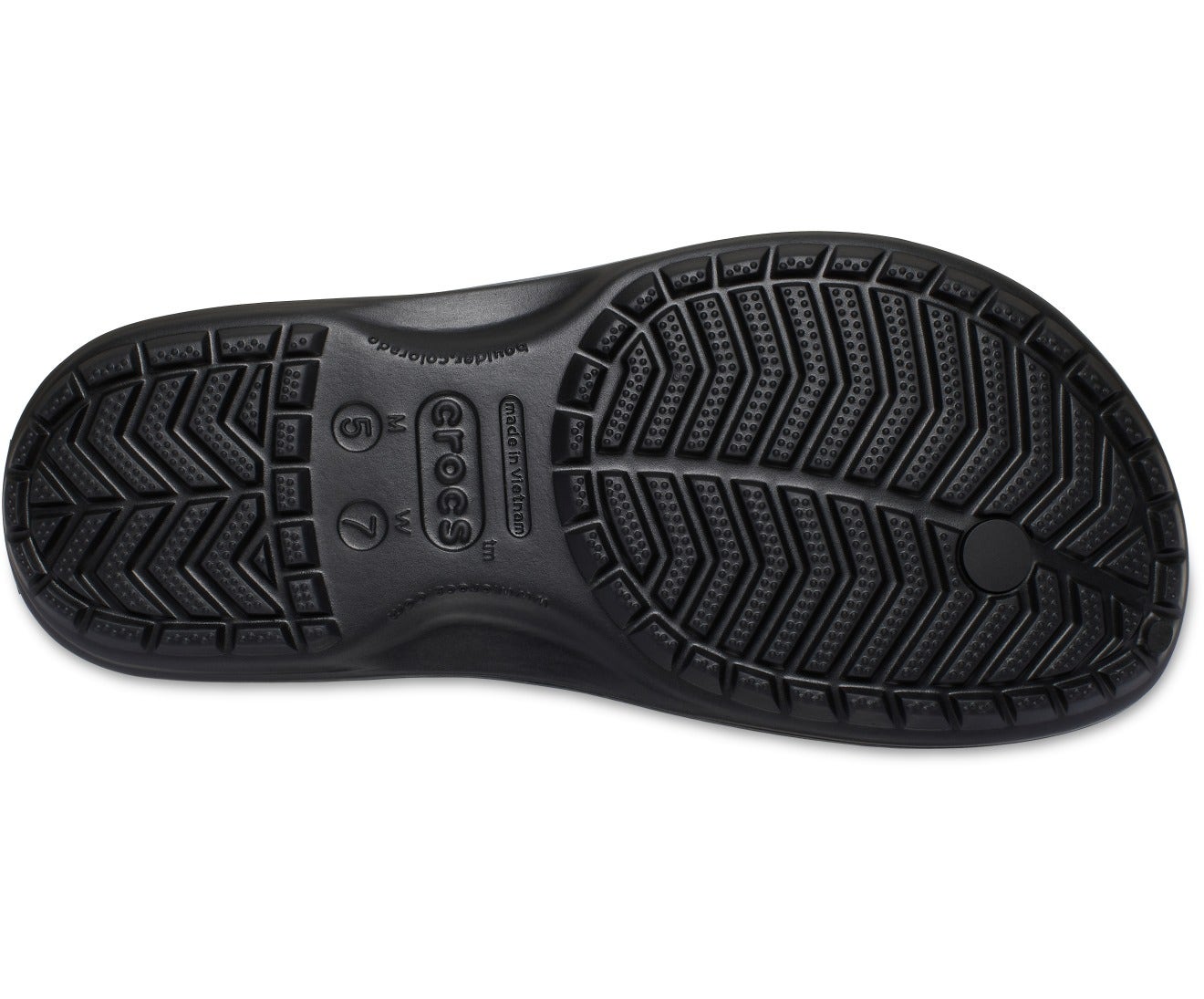 Crocband Black/Slate Grey Unisex Flip