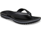 Crocband Black/Slate Grey Unisex Flip