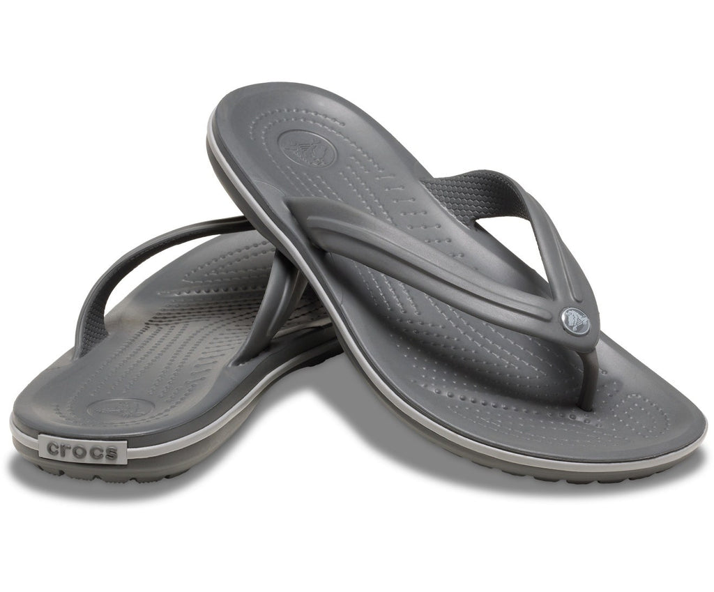 Crocband Slate Grey/Smoke Unisex Flip
