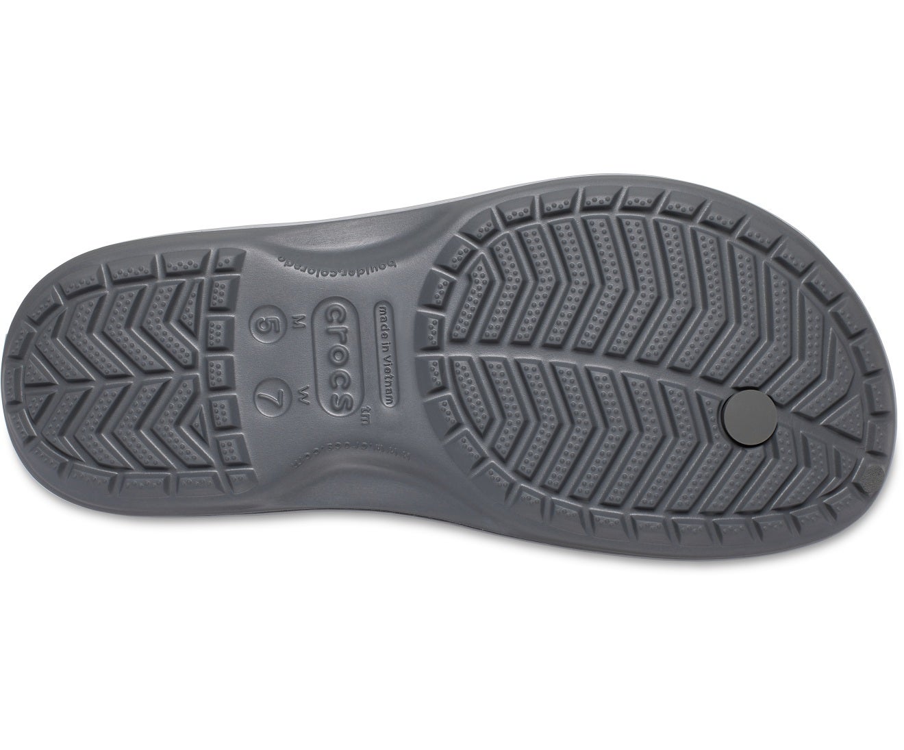 Crocband Slate Grey/Smoke Unisex Flip
