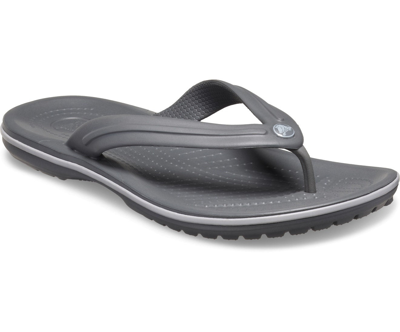 Crocband Slate Grey/Smoke Unisex Flip