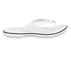Crocband White Unisex Flip