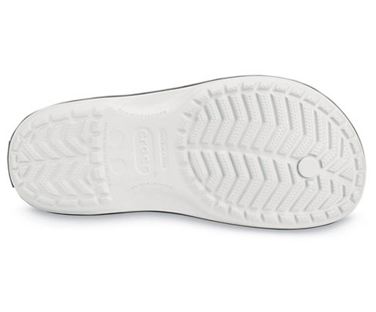 Crocband White Unisex Flip