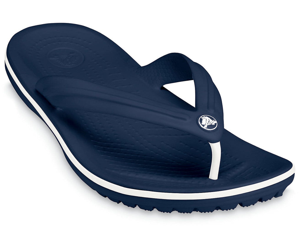 Crocband Navy Unisex Flip