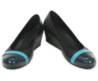 Crocs Cap Toe Black/Nightfall Women Wedge
