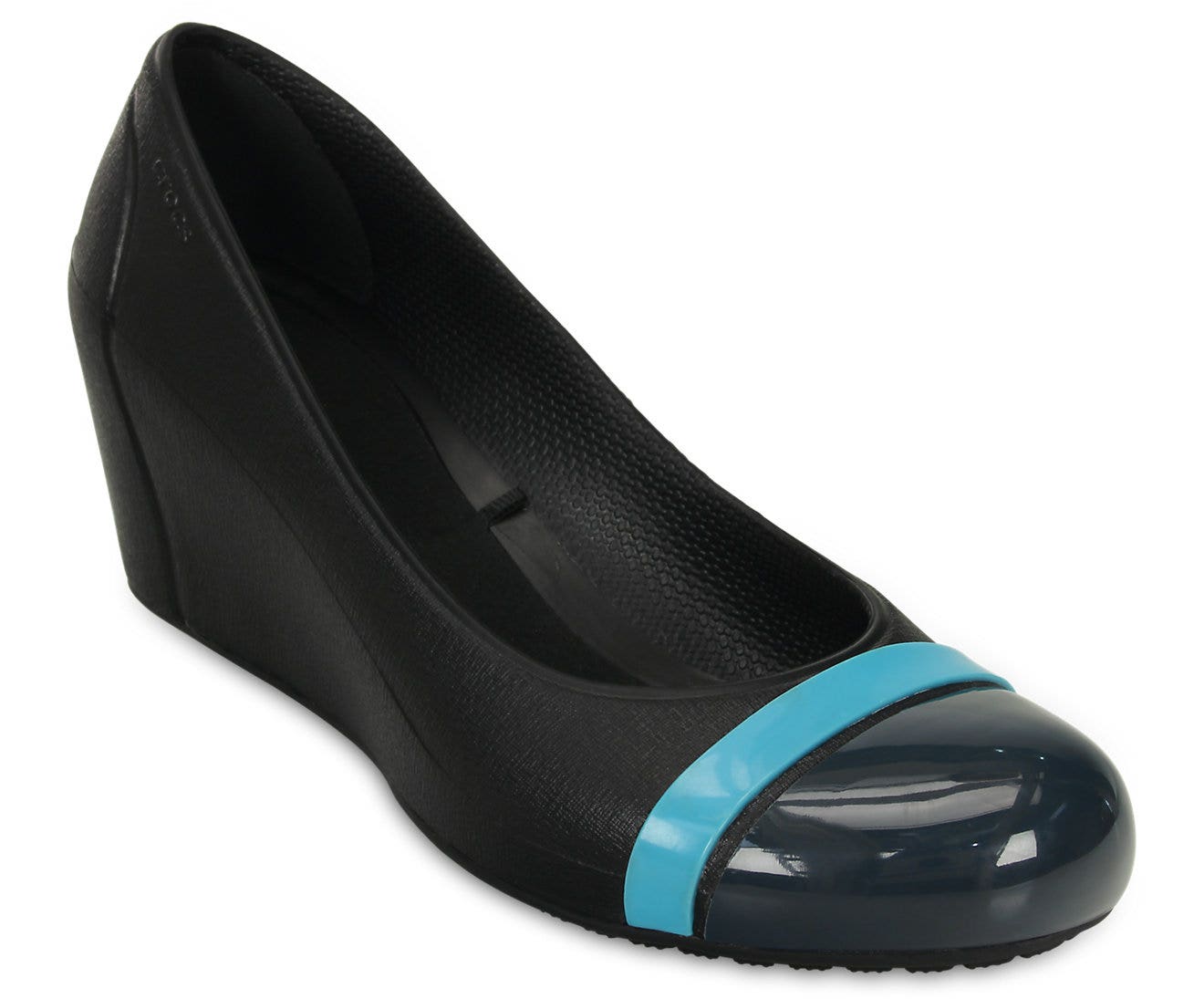 Crocs Cap Toe Black/Nightfall Women Wedge