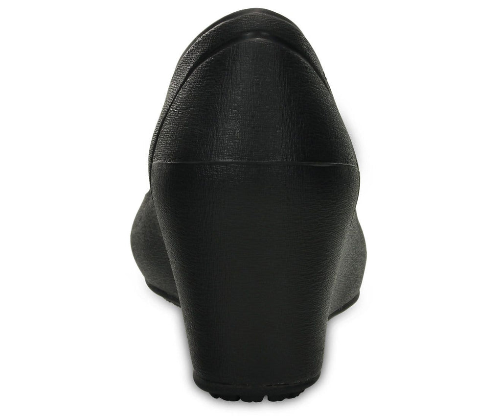 Crocs Cap Toe Black/Nightfall Women Wedge