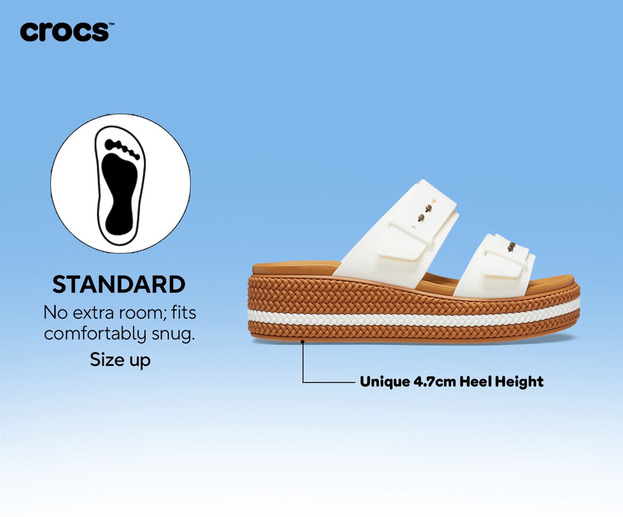 Brooklyn Woven Buckle Chalk Women Sandal