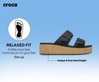 Brooklyn Cork Buckle Black Women Sandal