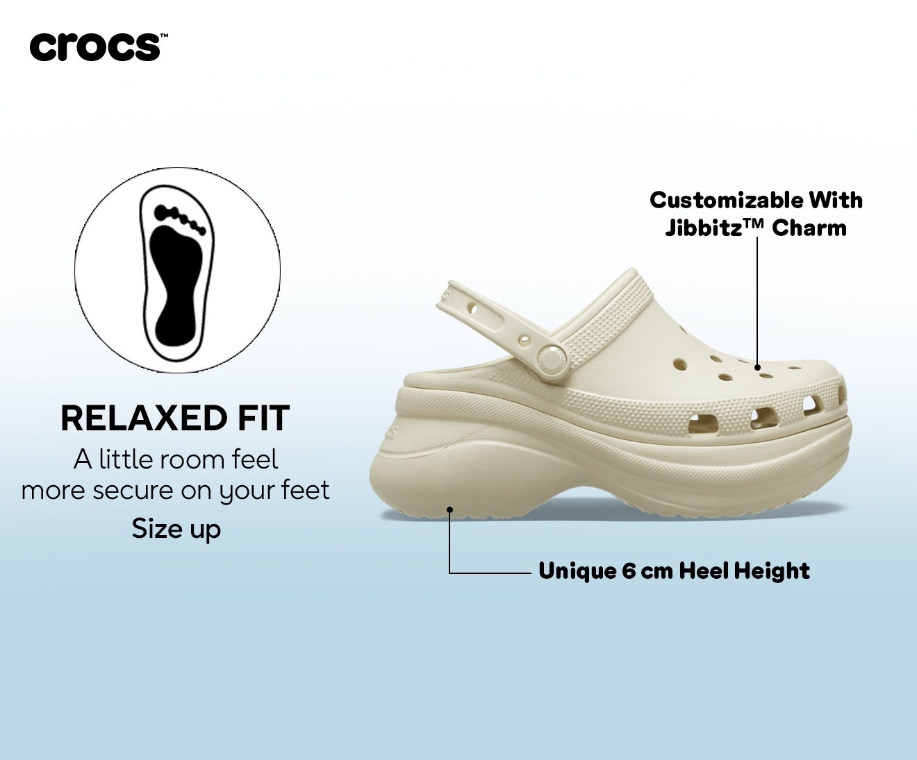 Classic Bae White Women Clog