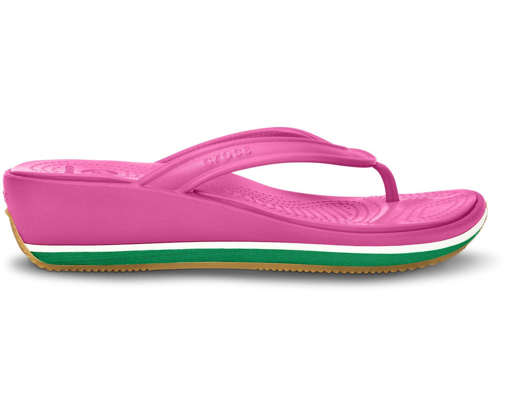 Retro Fuchsia/Kelly Green Women Wedge