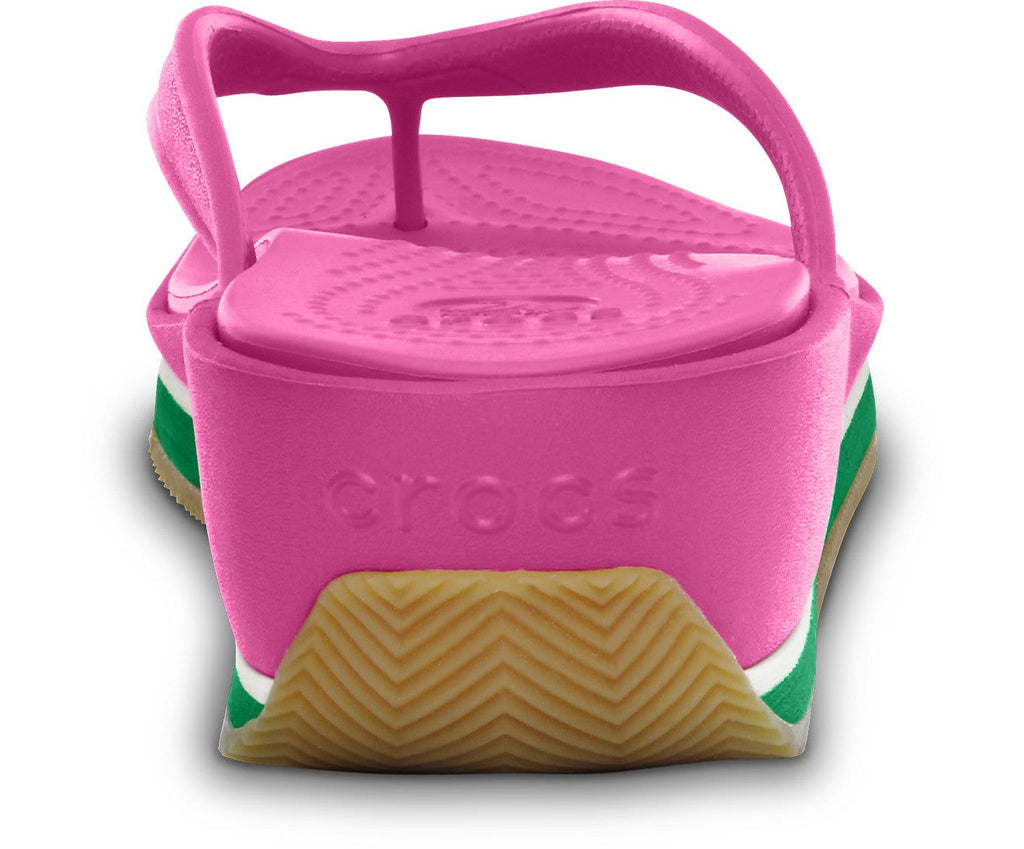 Retro Fuchsia/Kelly Green Women Wedge