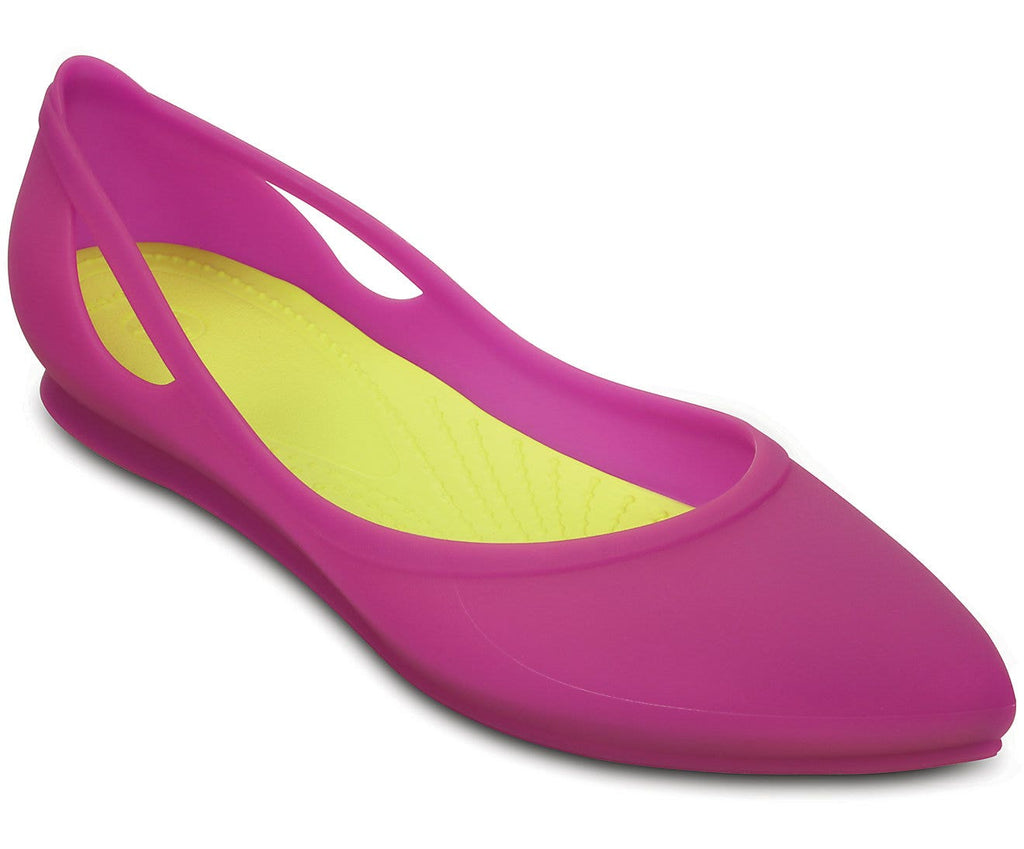 Rio Vibrant Violet/Chartreuse Women Flat