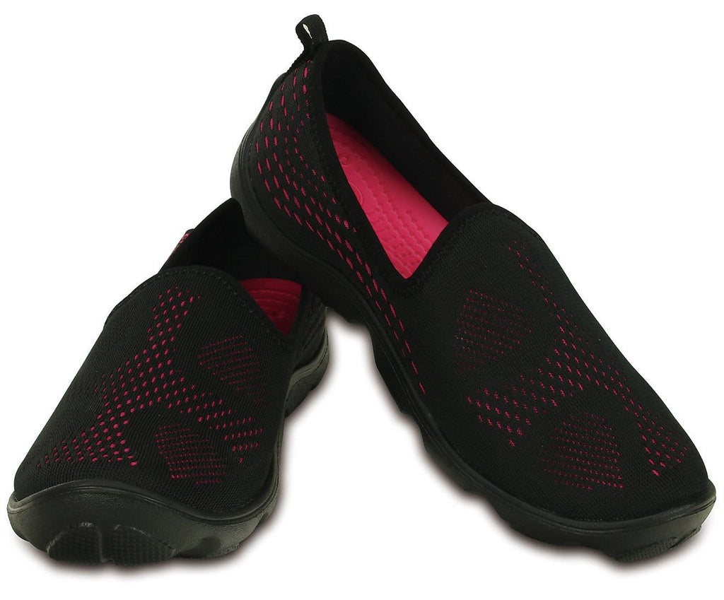 Duet Busy Day Xpress Mesh Skimmer Black/Candy Pink Women Shoe