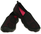 Duet Busy Day Xpress Mesh Skimmer Black/Candy Pink Women Shoe