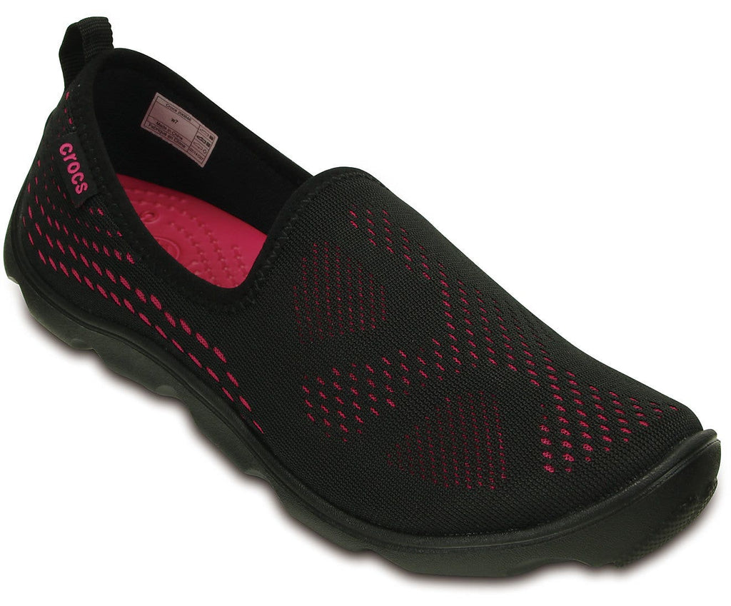 Duet Busy Day Xpress Mesh Skimmer Black/Candy Pink Women Shoe