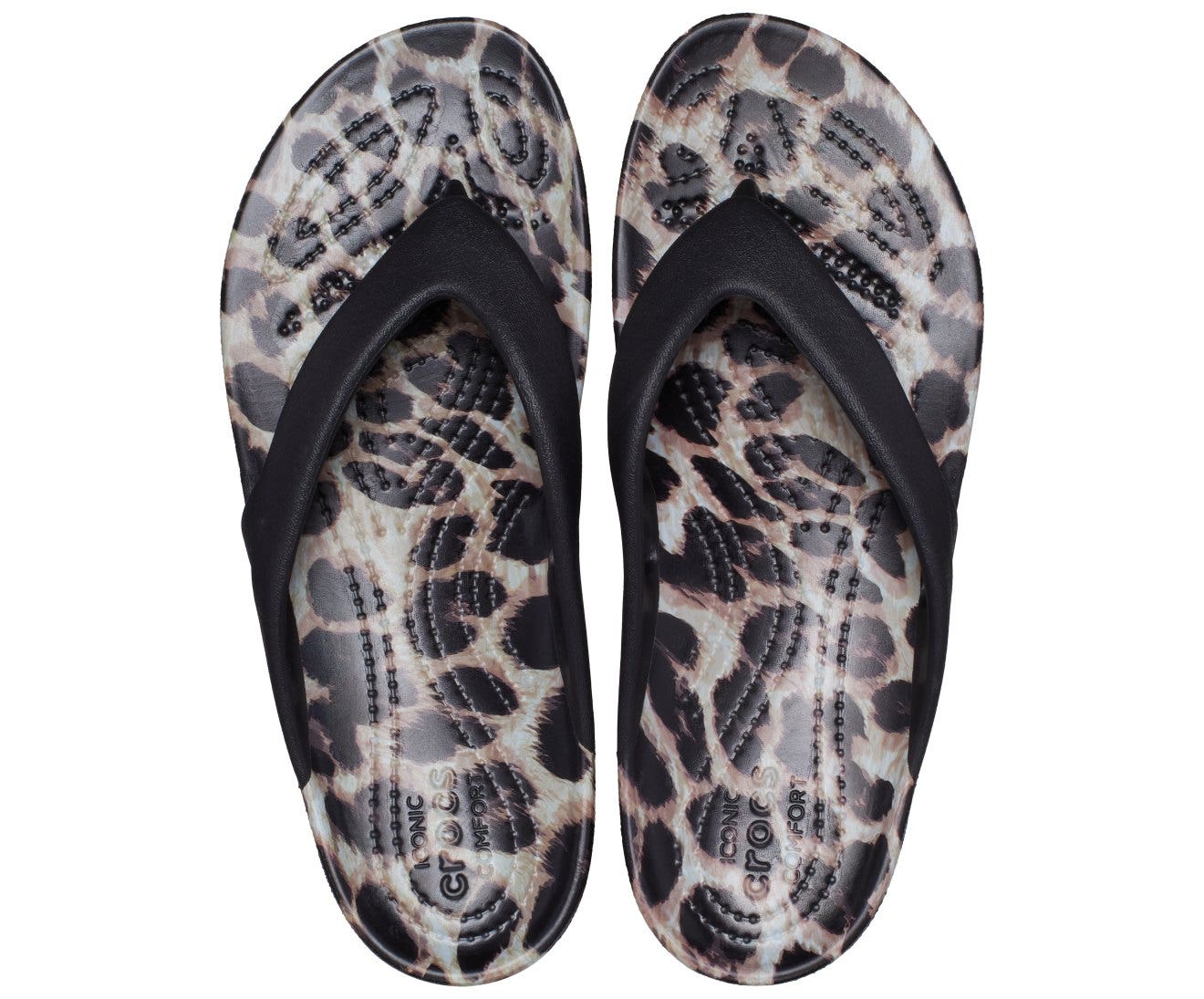 Kadee II Graphic Black/Multi Animal Women Flip