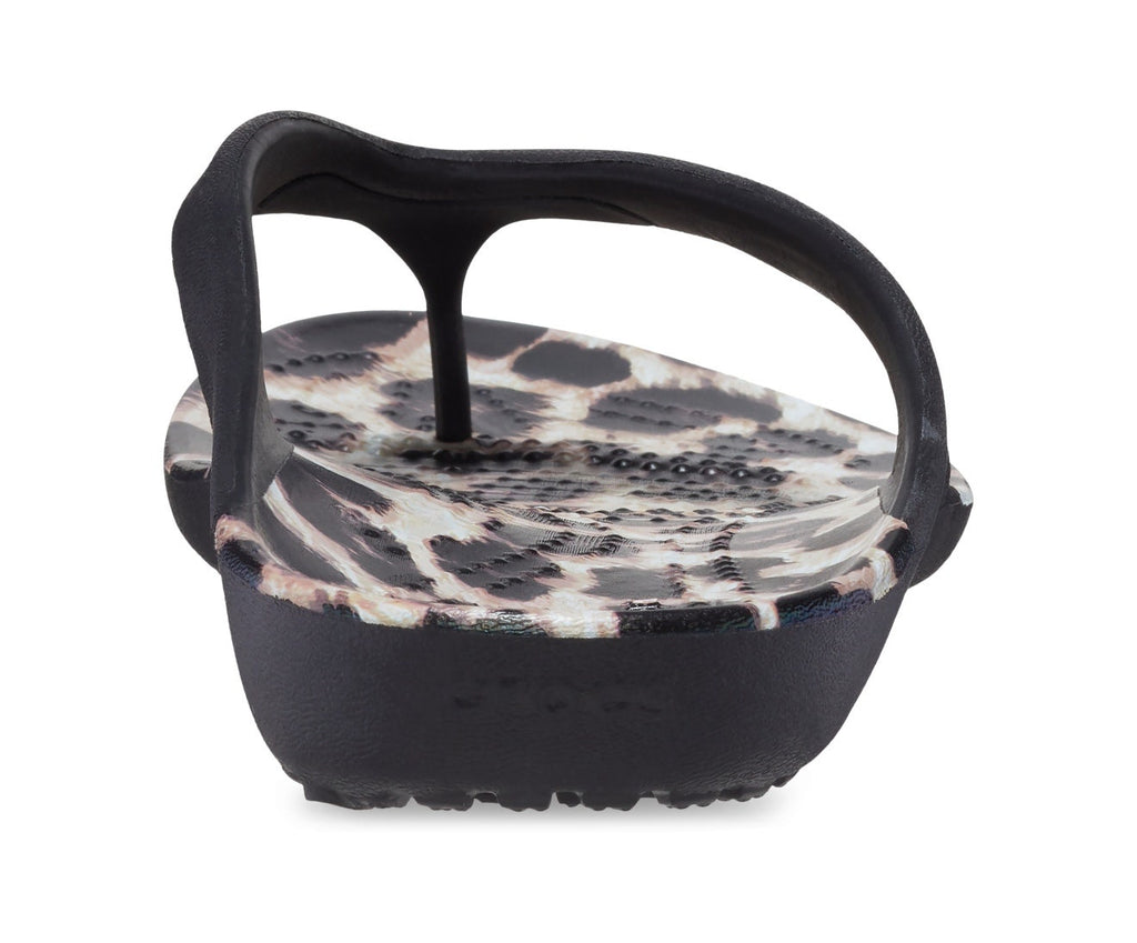 Kadee II Graphic Black/Multi Animal Women Flip