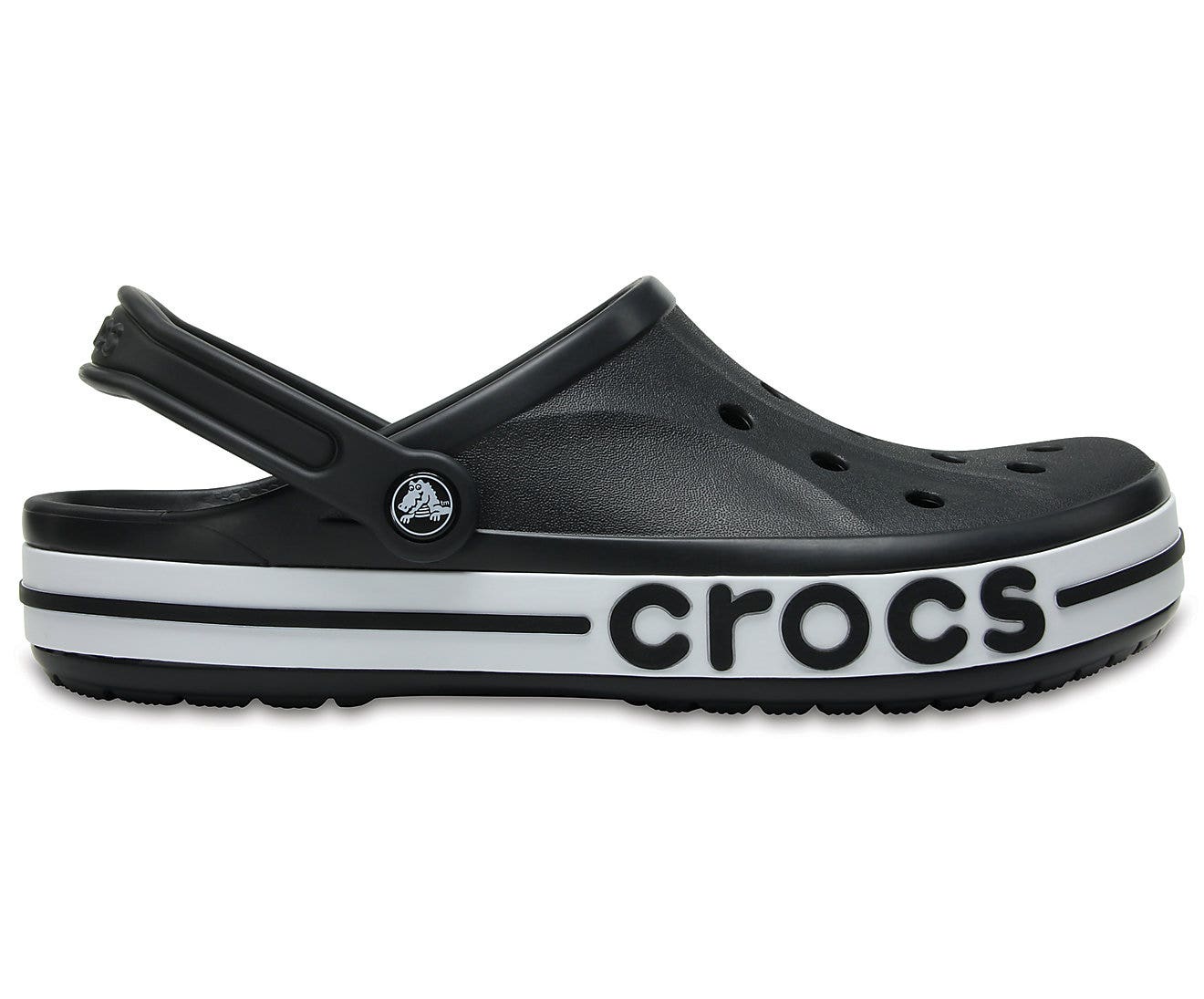 Bayaband Black/White Unisex Clog